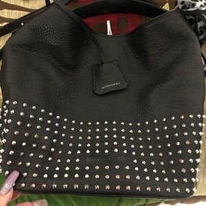 Preowned Burberry studded purse wallet authentic